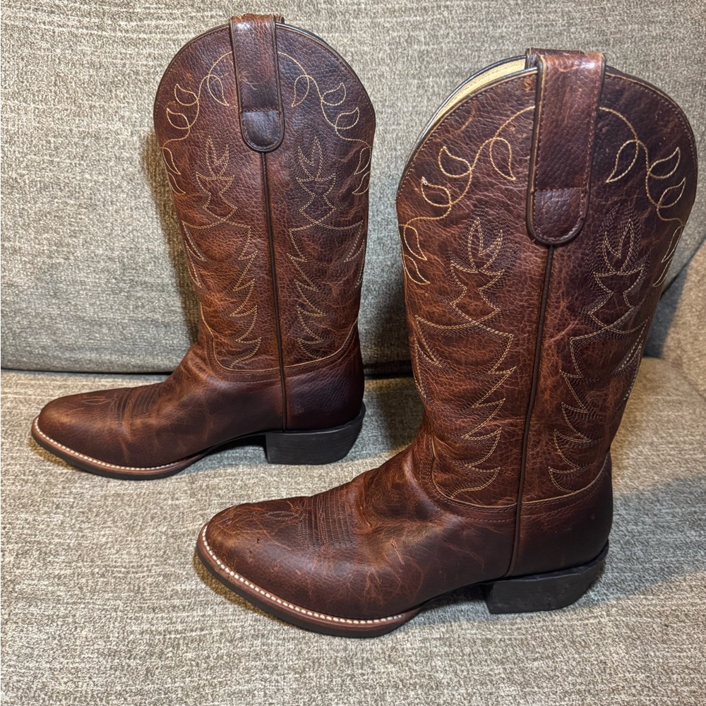 Cody James Men’s Brown Leather Cowboy Boots BCJSP20P42 size 8.5D - Picture 4 of 12
